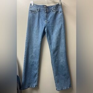 J.Jill Authentic Fit Below Waist Stretch Straight Jeans Women’s Size 8 Petite